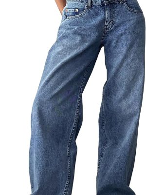 Womens Baggy Jeans Wide Leg Denim Pants Boyfriend Loose Streetwear Trousers Fall Fashion  Outfits