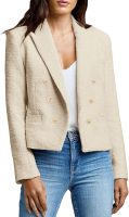 Womens' Casual Blazer  New Spring Cropped Elegant Ladies Lightweight Open Front Work Office Business Pocket Jacket